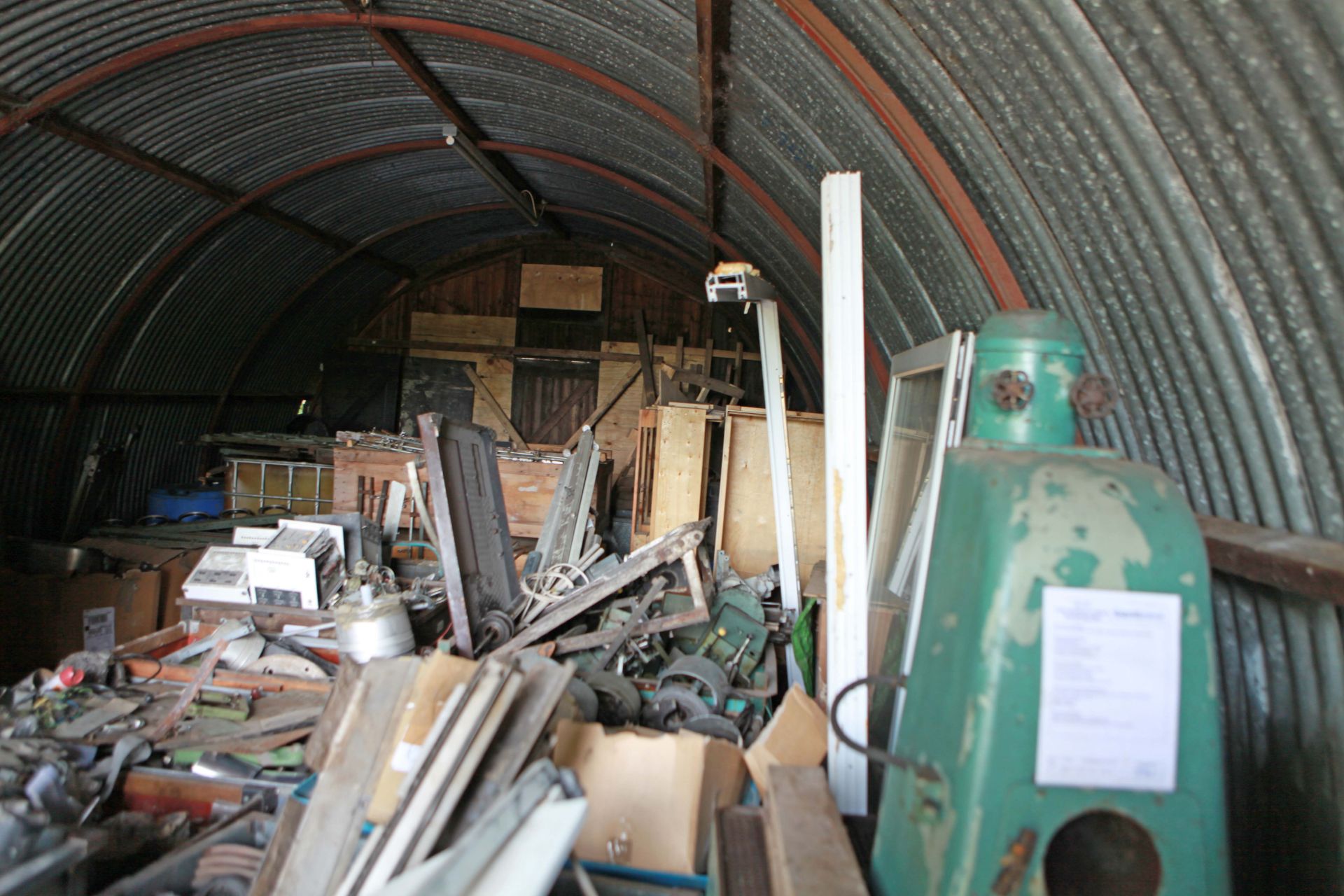 Large quantity of textile Machine Parts in 2 sheds - Image 4 of 4