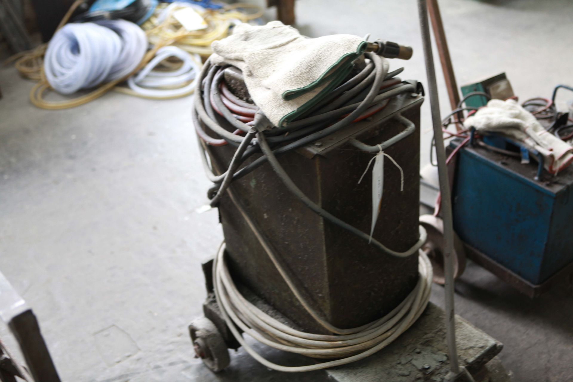 Stick Welder on trolley