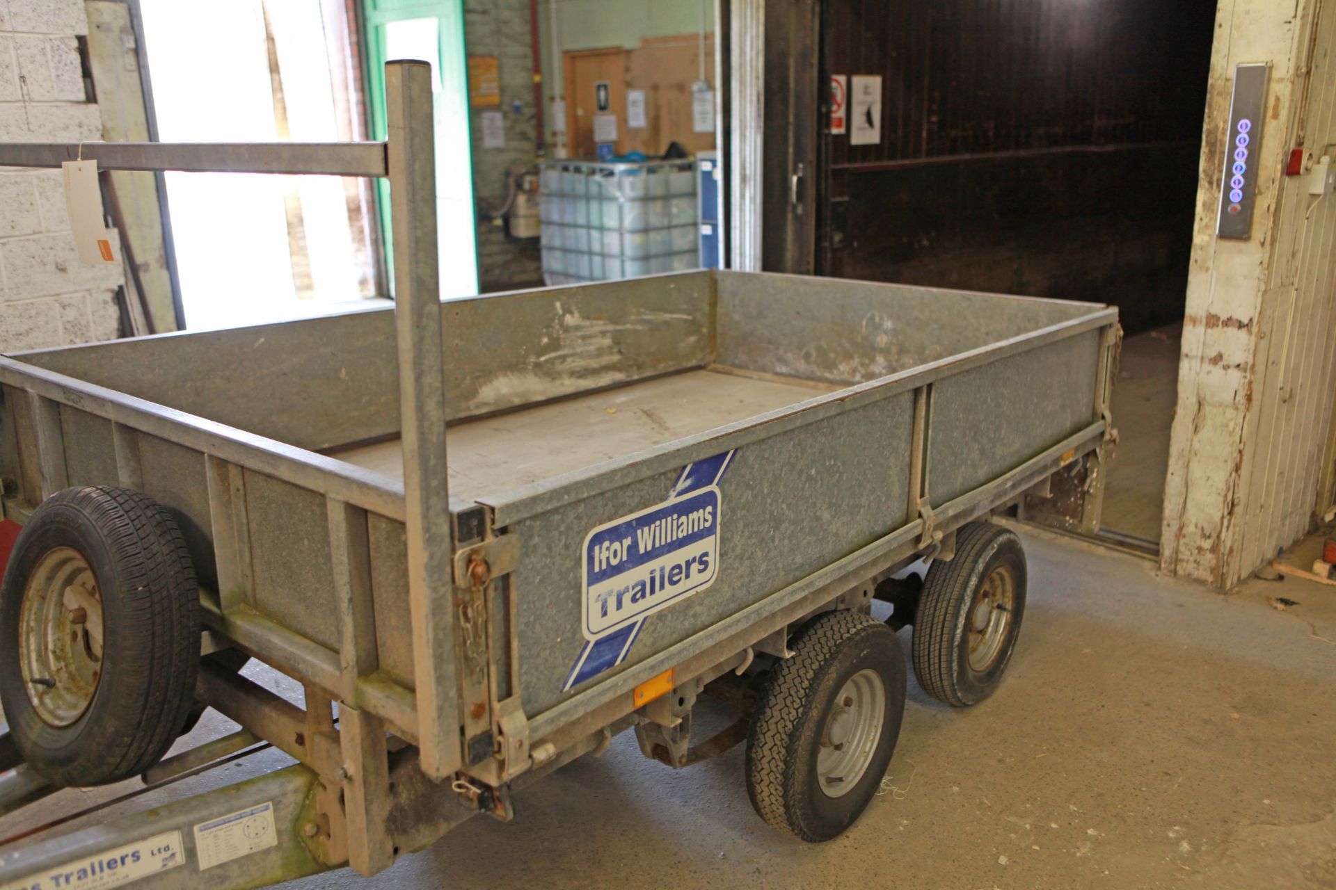 IFOR WILLIAMS 2 ton Twin axel trailer with sides - Image 3 of 3