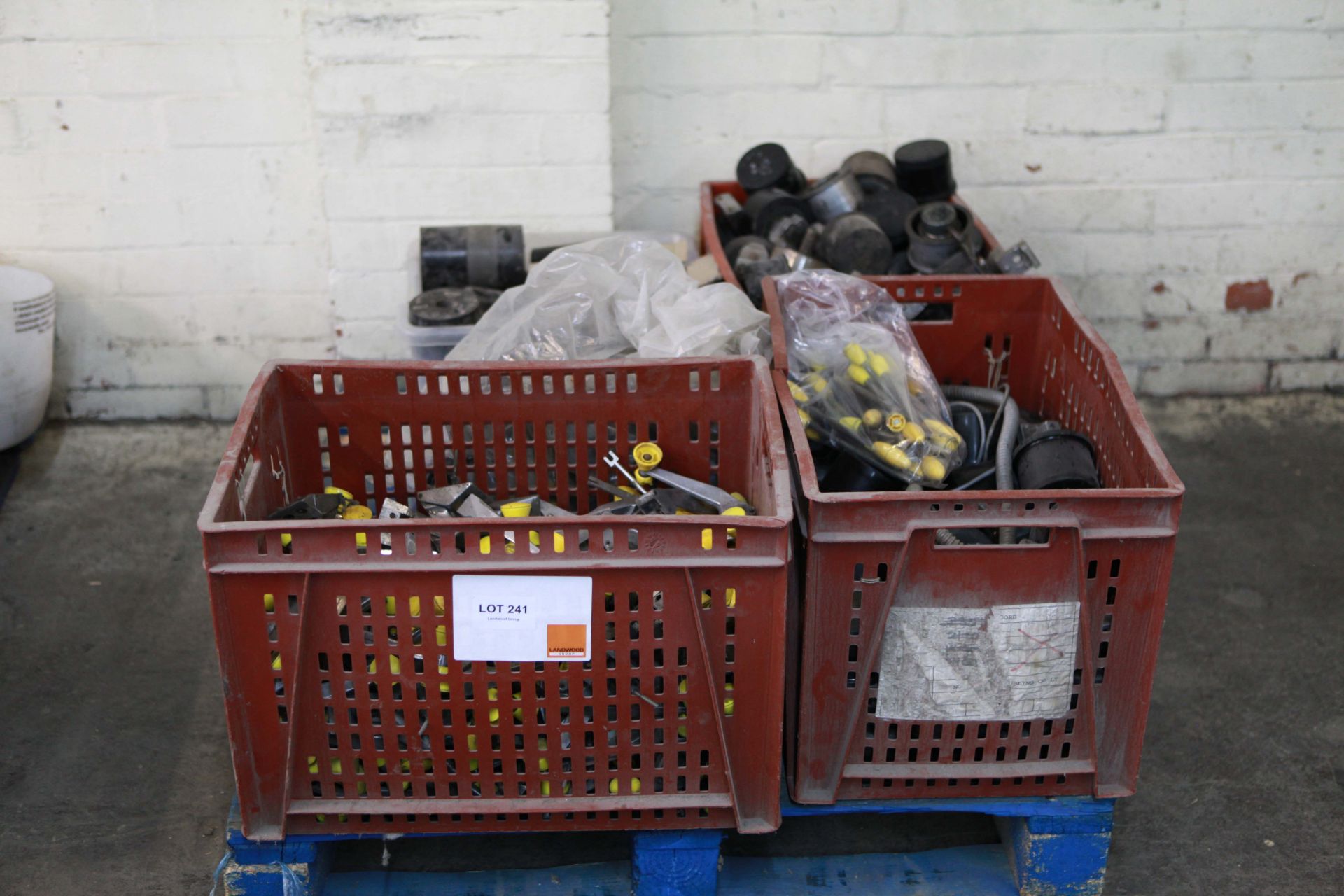 Pallet of machine spares