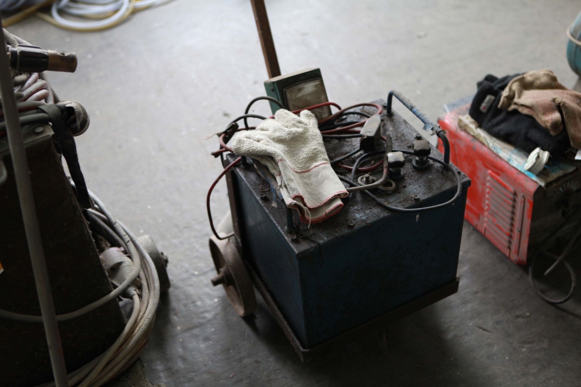 Stick Welder on trolley