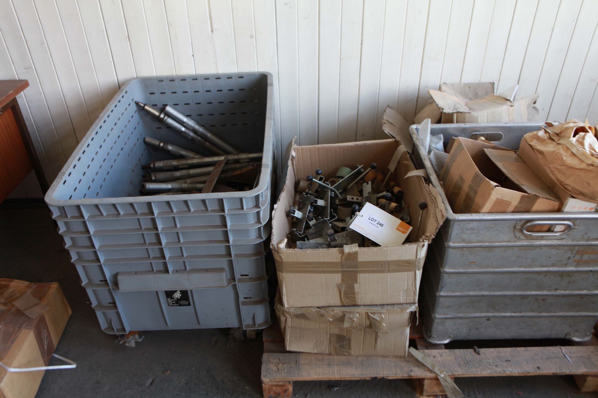 Tub & Pallet of winding machine spares