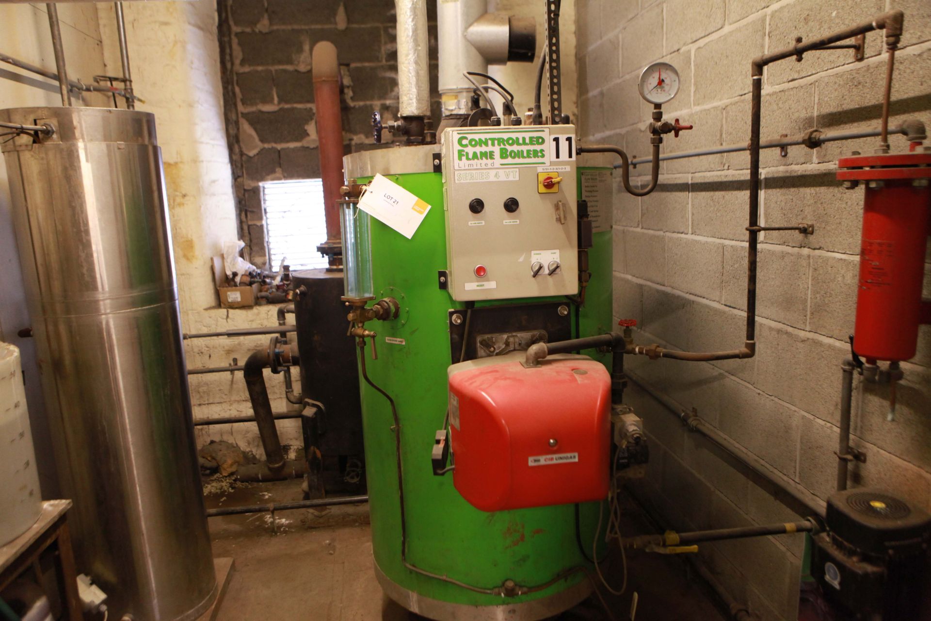 Economical Steam generator boiler by CONTROLLED FLAME BOILERS