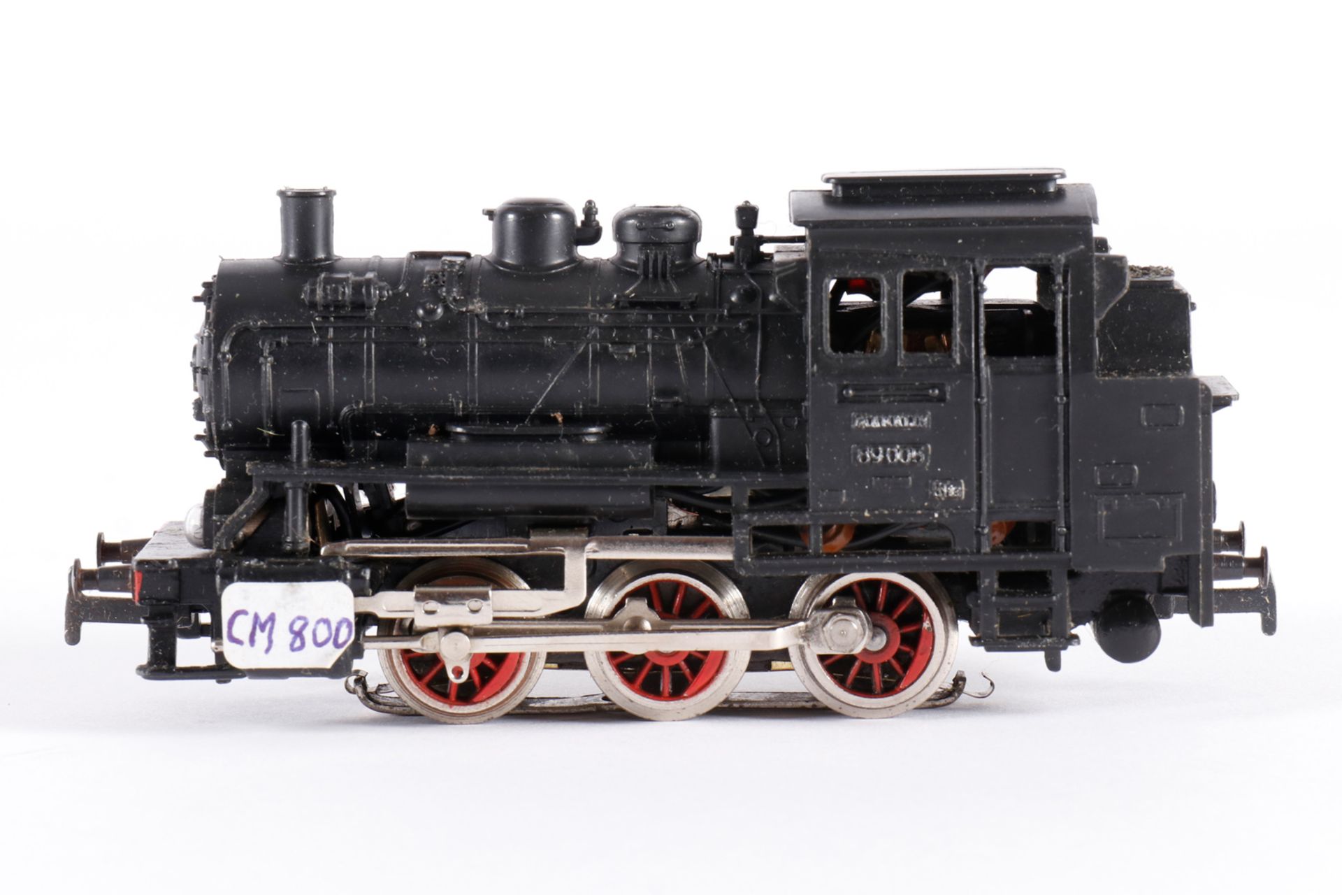 Märklin C-Tenderlok ”89 005” 3000, S H0, schwarz, Originalkarton, Z 3