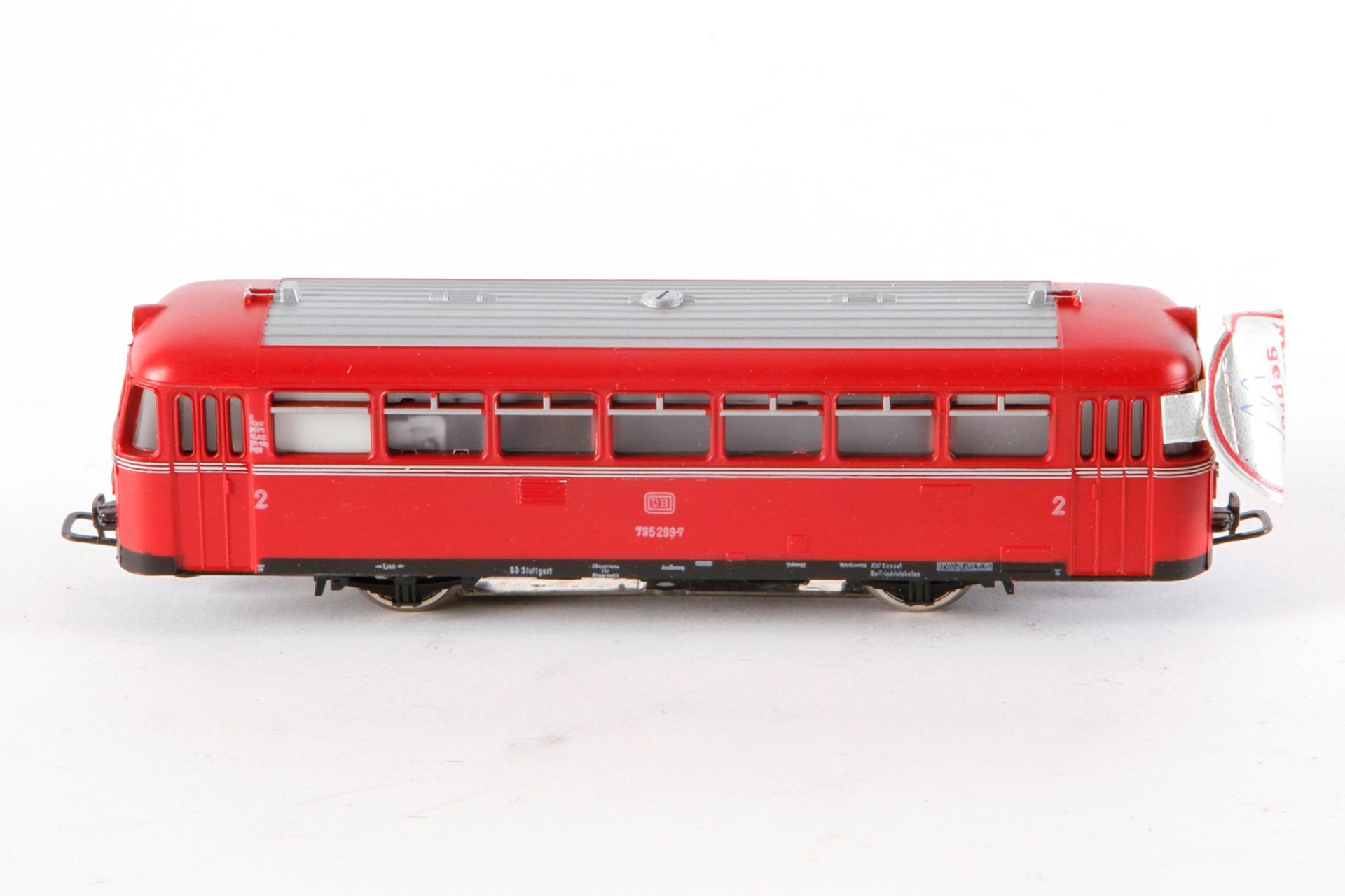 Märklin Schienenbus 3016, S H0, rot, Alterungsspuren, Originalkarton, Z 2