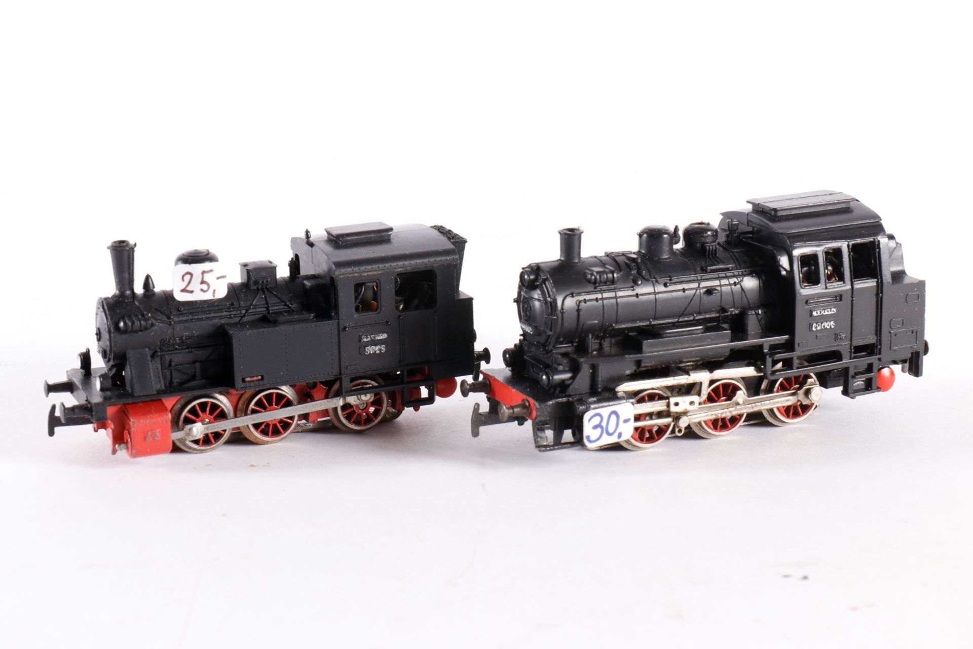 2 Märklin C-Tenderloks, S H0, schwarz, Z 3