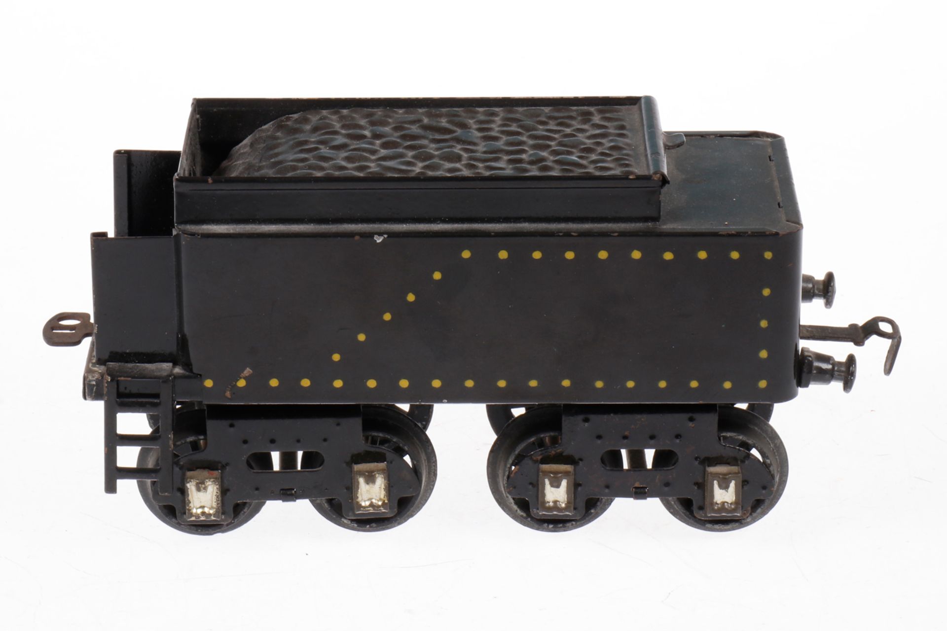 Kraus/Fandor Tender, S 1, schwarz, Lackschäden und Alterungsspuren, L 17, Z 2-3