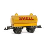 Bing Shell Kesselwagen, S 0, CL, LS und gealterter Lack, L 14, Z 2-3