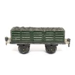 Märklin offener Güterwagen 1920, S 1, HL, mit Kohleeinsatz, erhöhte Stirnwände fehlen, LS, L 19,5, Z