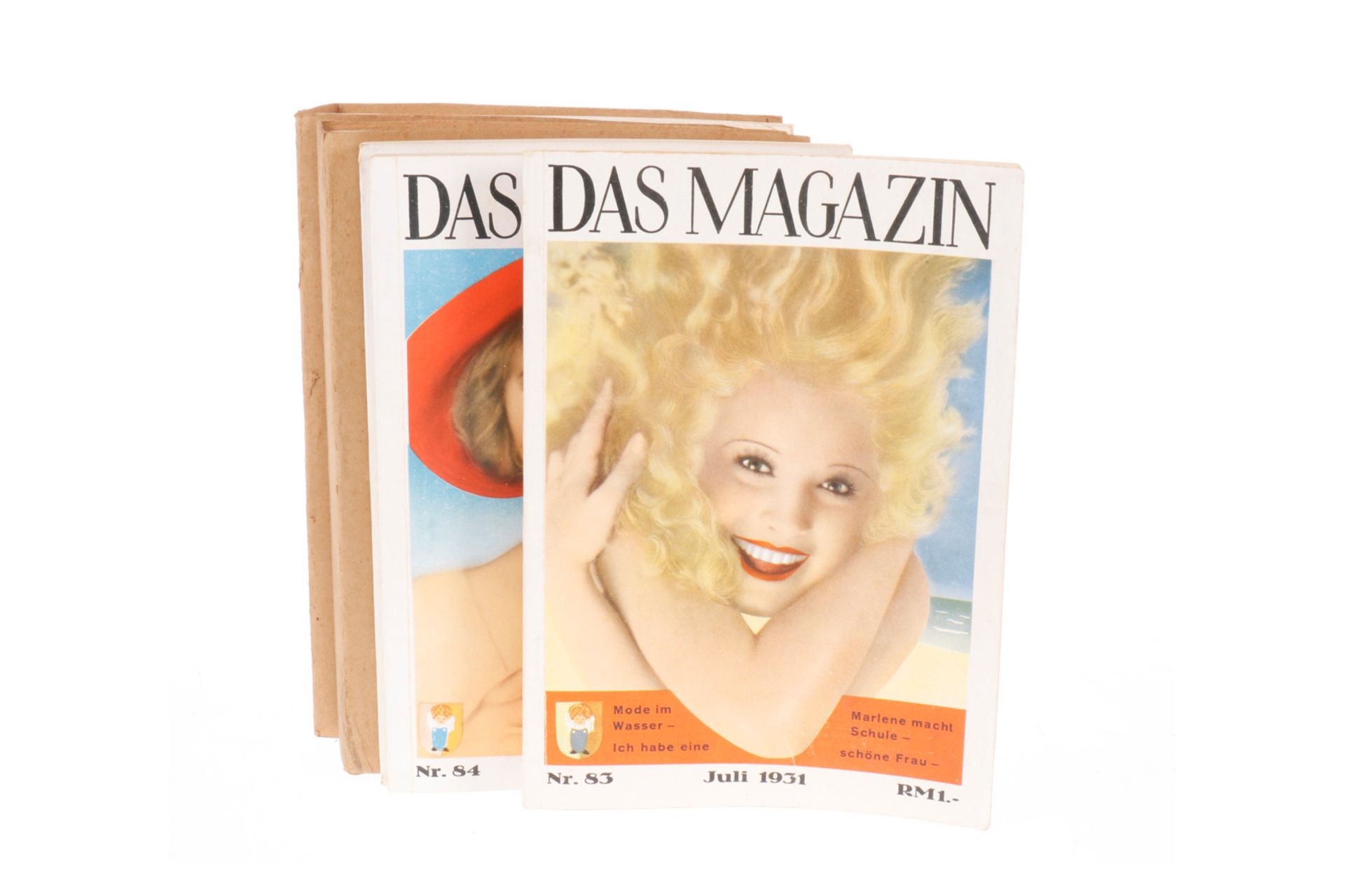 Konv. 12 Monatshefte ”Das Magazin”, 1931