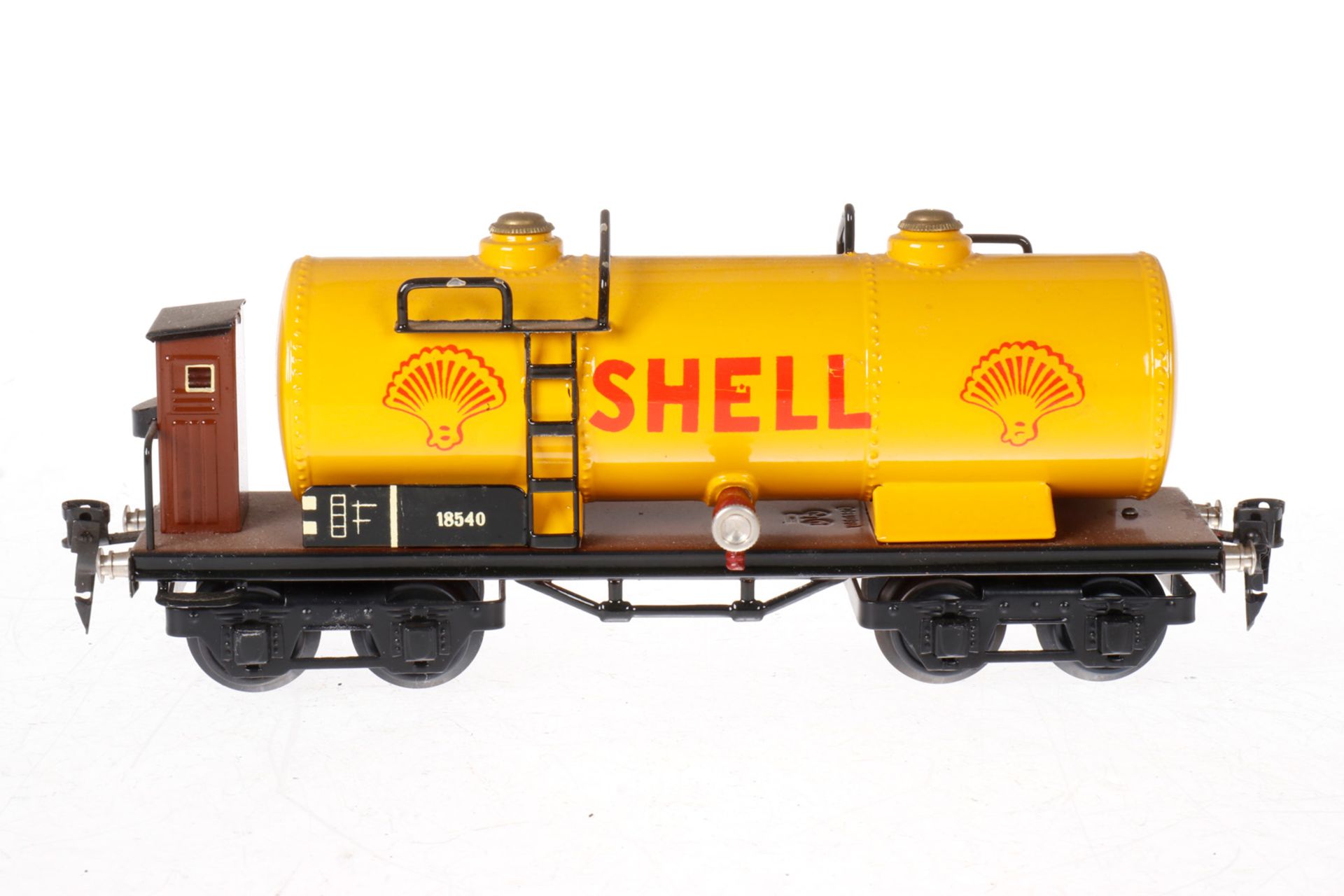 Grossmann Shell Kesselwagen 1854, S 0, HL, mit BRH, LS, L 24,5, Z 2-3