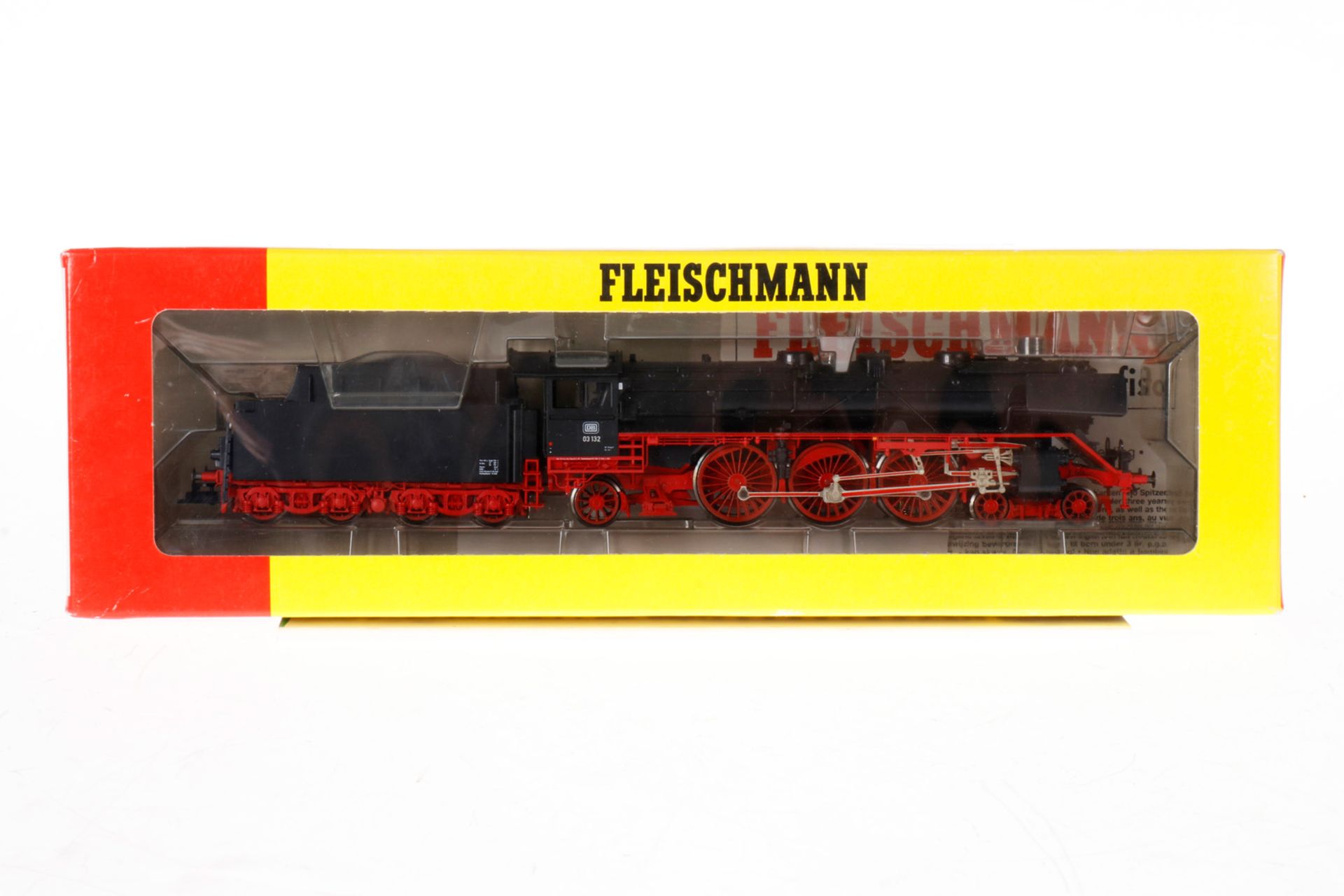 Fleischmann 2-C-1 Schlepptenderlok ”03 132” 4103, S H0, schwarz, Gebrauchsspuren, OK, Z 3