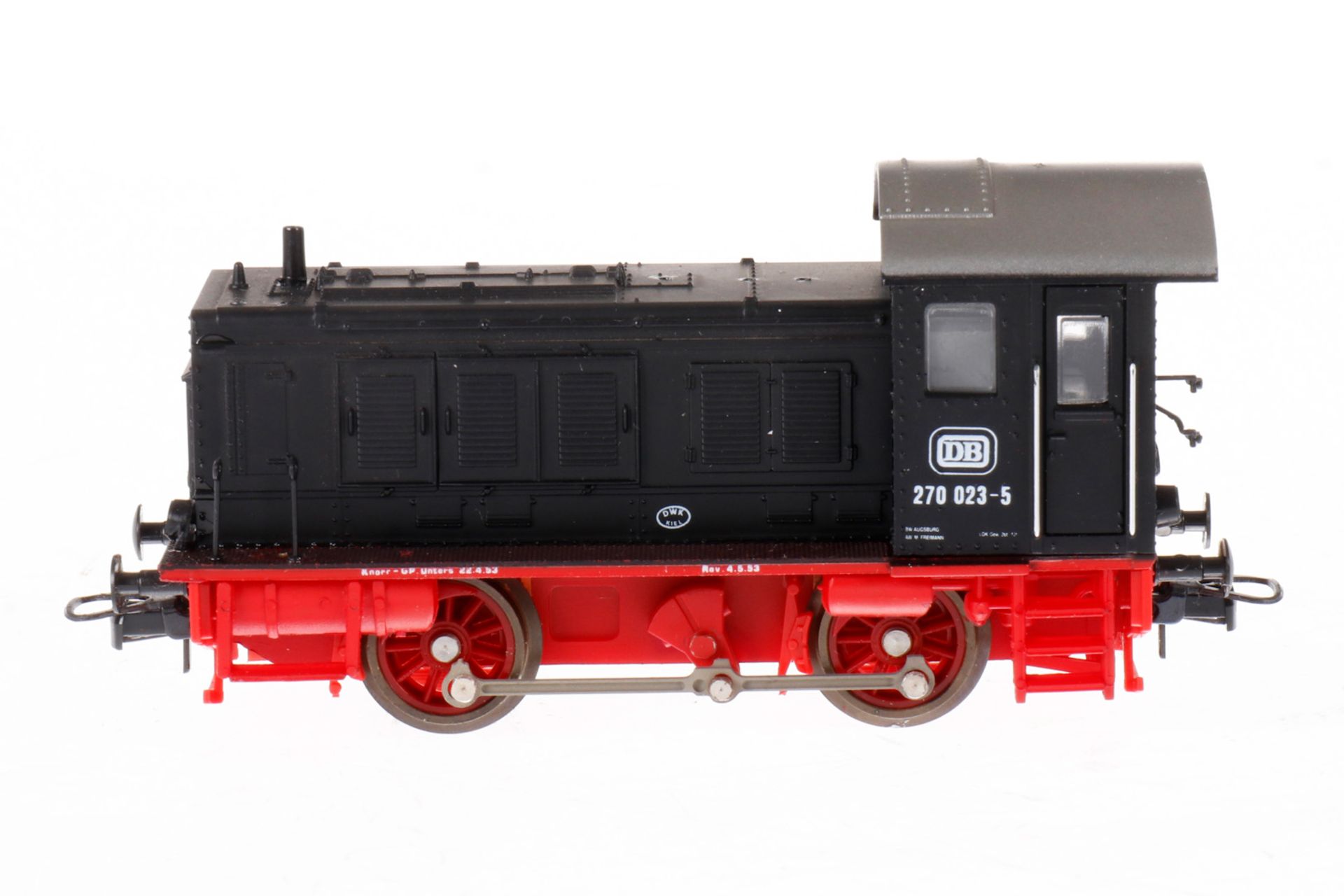 Lima Diesellok ”270 023-5”, S H0, schwarz, Z 3