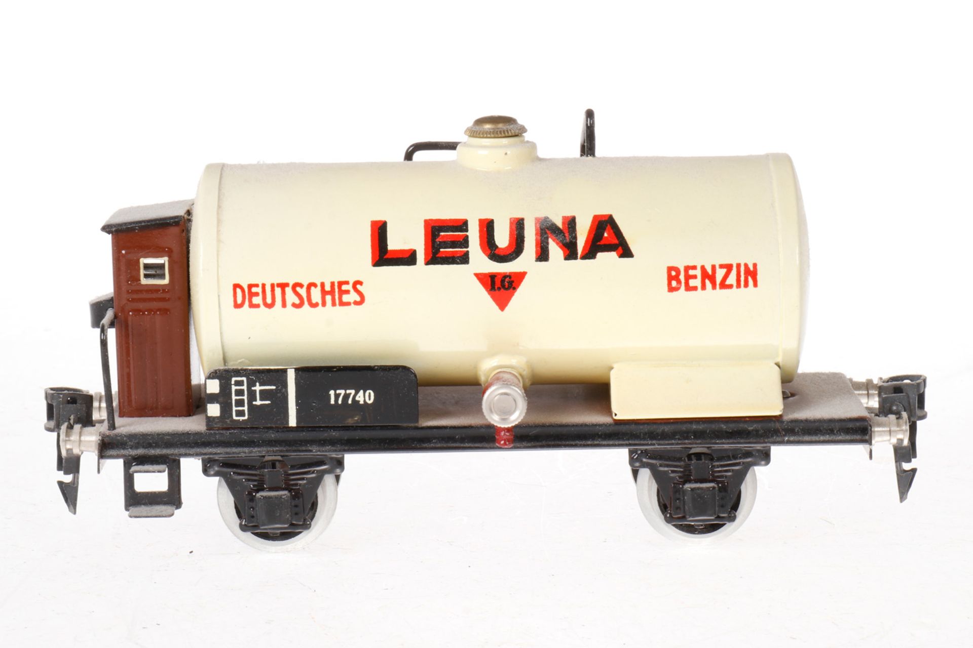 Grossmann Leuna Kesselwagen 1774, S 0, HL, mit BRH, verschmutzt, L 18,5, Z 2-3