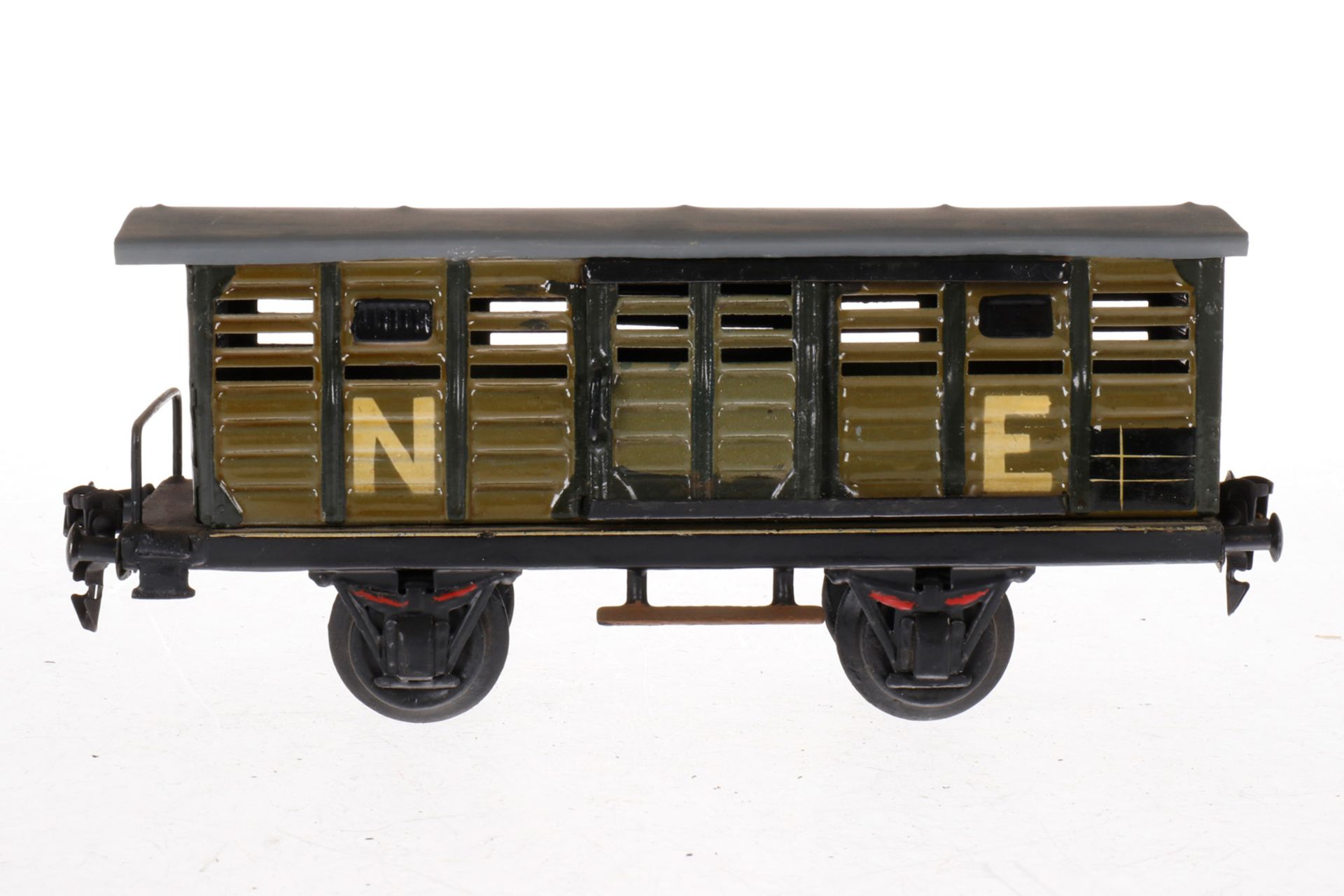 Märklin engl. Viehwagen NE, S 1, HL, mit 2 ST, L 24, Z 4