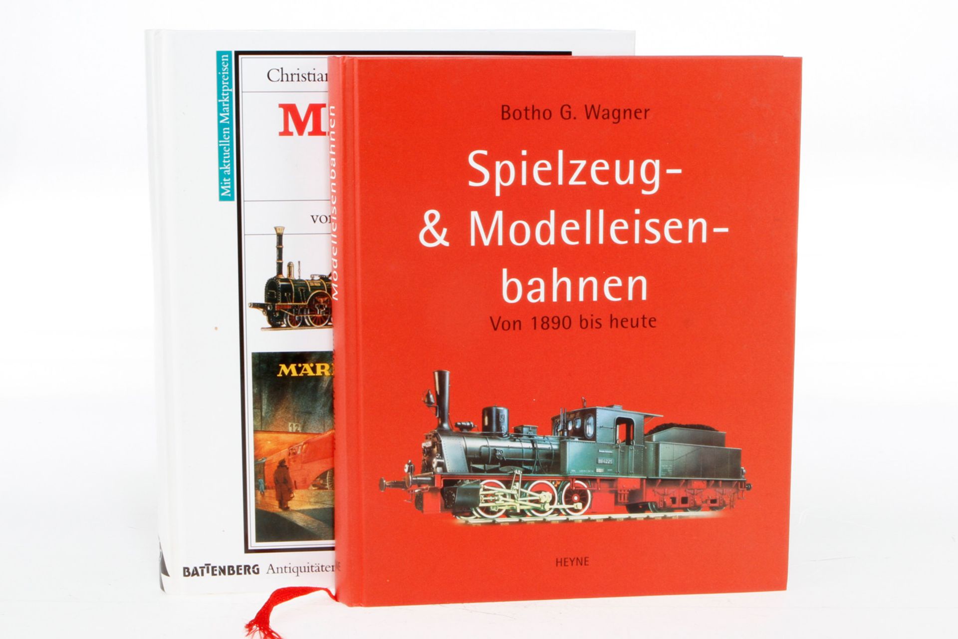 2 Eisenbahnbücher, Alterungsspuren