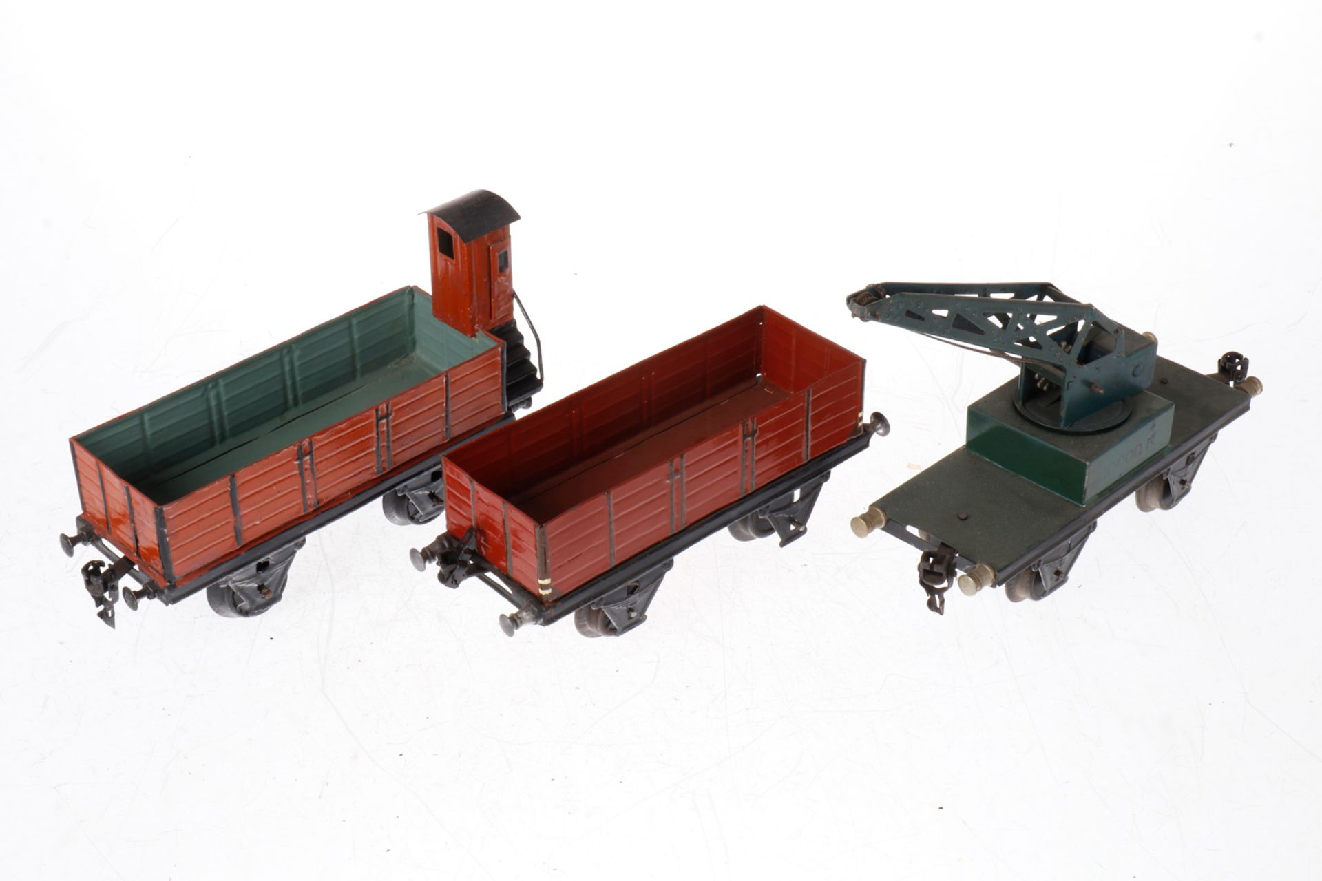 3 Märklin Güterwagen, S 1, HL und ÜL, Z 4