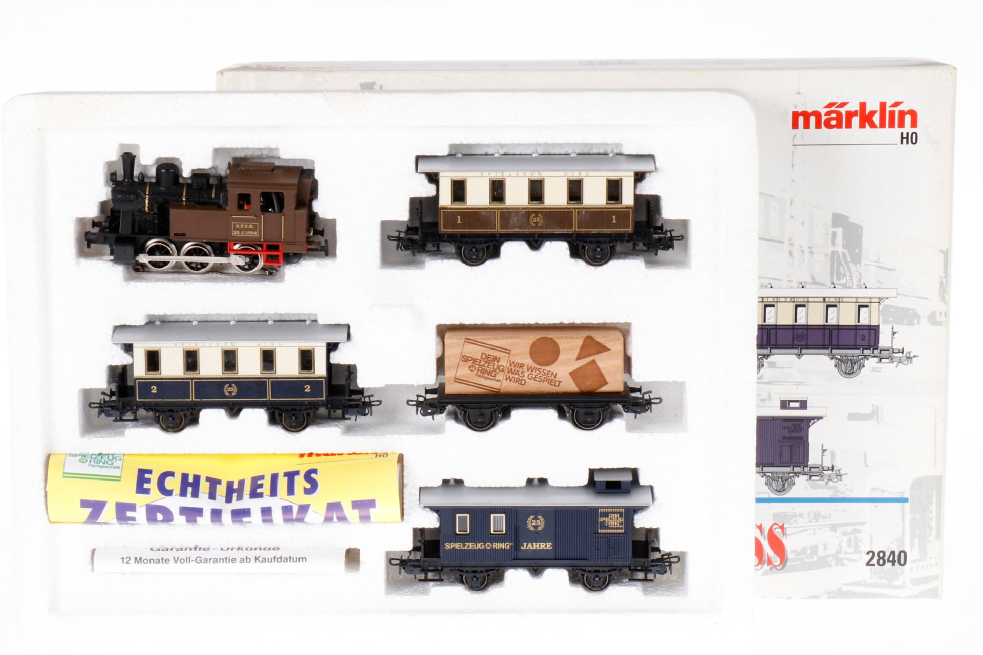 Märklin Jubiläums-.Express 2840, S H0, 5-teilig, Gebrauchsspuren, OK, Z 3