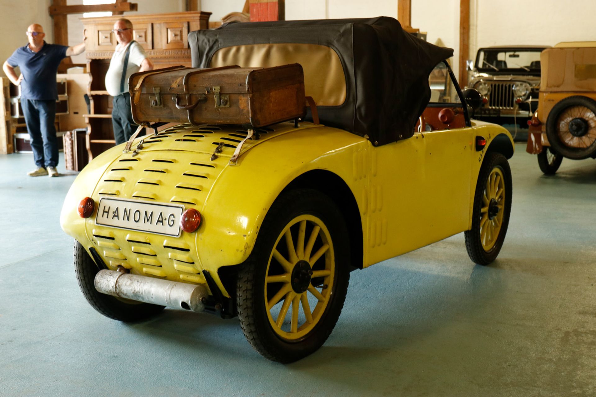 Oldtimer Hanomag ”Kommissbrot” Fabriknummer 3405 Motornummer 3545 499 ccm, 16. Juli 1936, 2 Sitzer m - Bild 15 aus 27