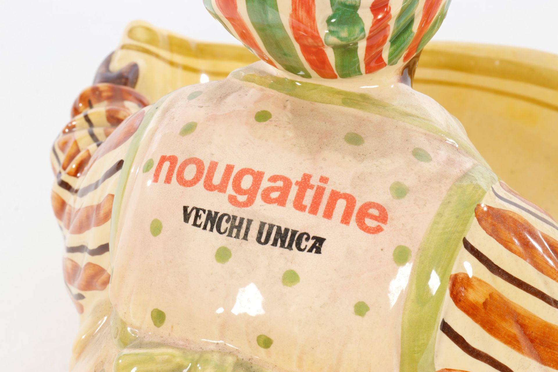 Keramikfigur, Mohr mit Schale ”Nougatine, Venchi Unica”, L 30 - Image 2 of 2