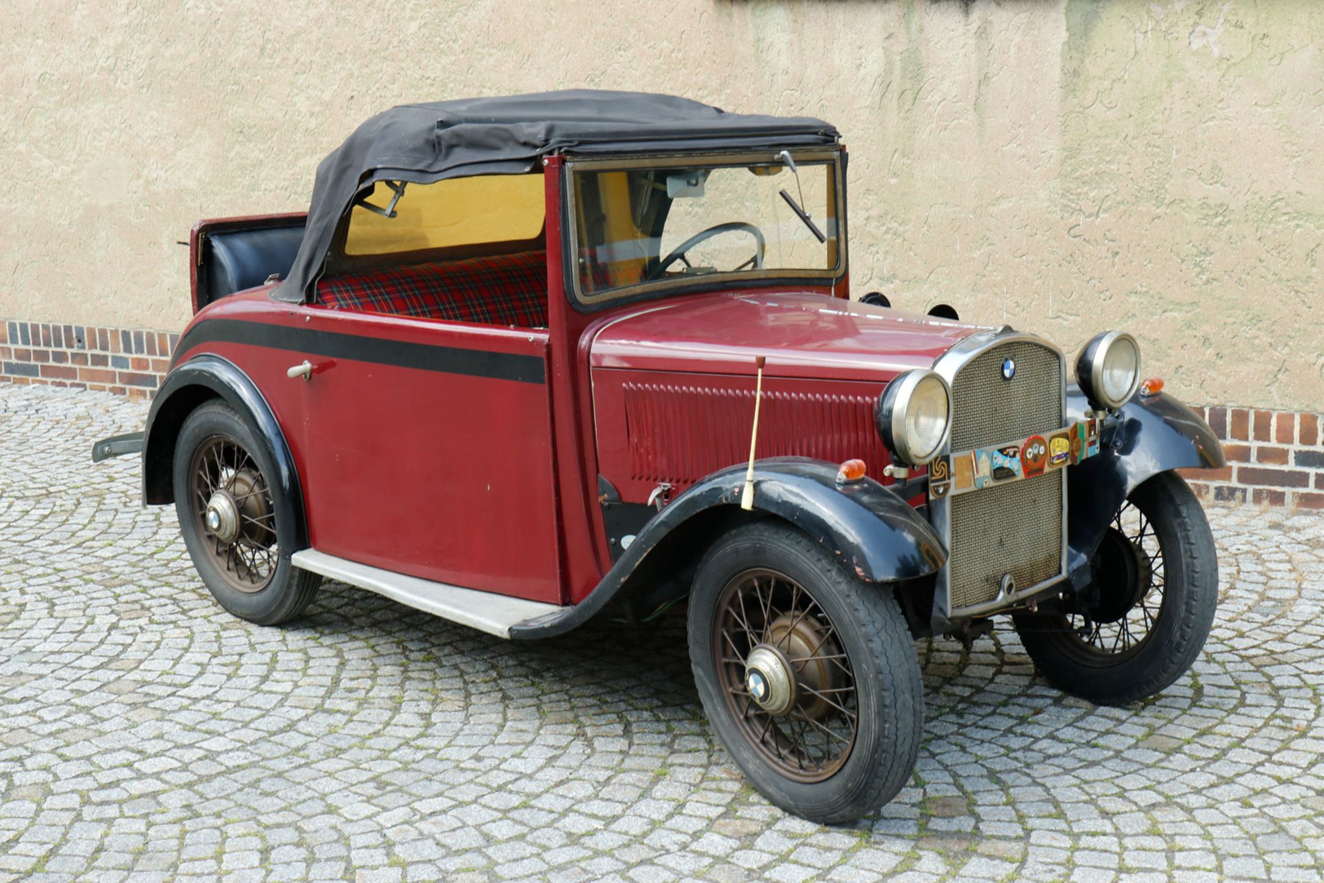 Oldtimer BMW Cabriolet 1933 AM 4 / 33442, ccm 782, PS 20/3500, 4 Zylinder, Stahlkarosserie, gefertig - Bild 18 aus 25