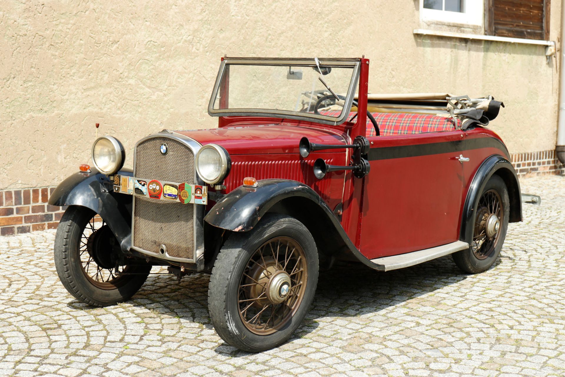 Oldtimer BMW Cabriolet 1933 AM 4 / 33442, ccm 782, PS 20/3500, 4 Zylinder, Stahlkarosserie, gefertig