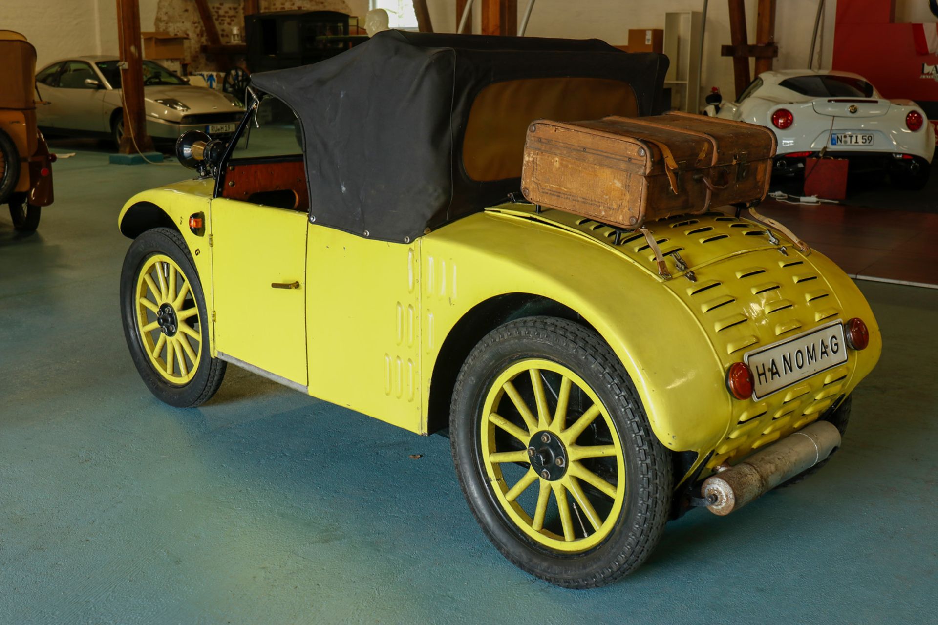 Oldtimer Hanomag ”Kommissbrot” Fabriknummer 3405 Motornummer 3545 499 ccm, 16. Juli 1936, 2 Sitzer m - Bild 11 aus 27