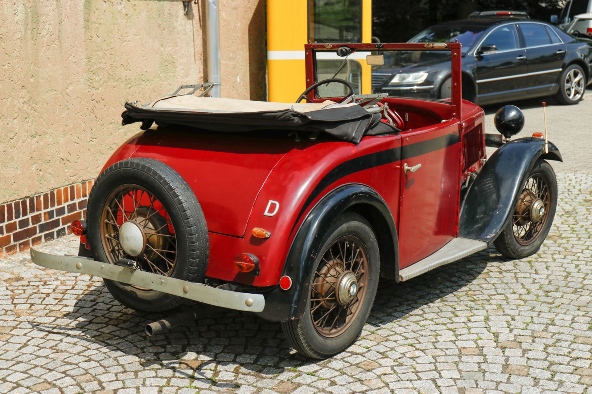 Oldtimer BMW Cabriolet 1933 AM 4 / 33442, ccm 782, PS 20/3500, 4 Zylinder, Stahlkarosserie, gefertig - Bild 4 aus 25