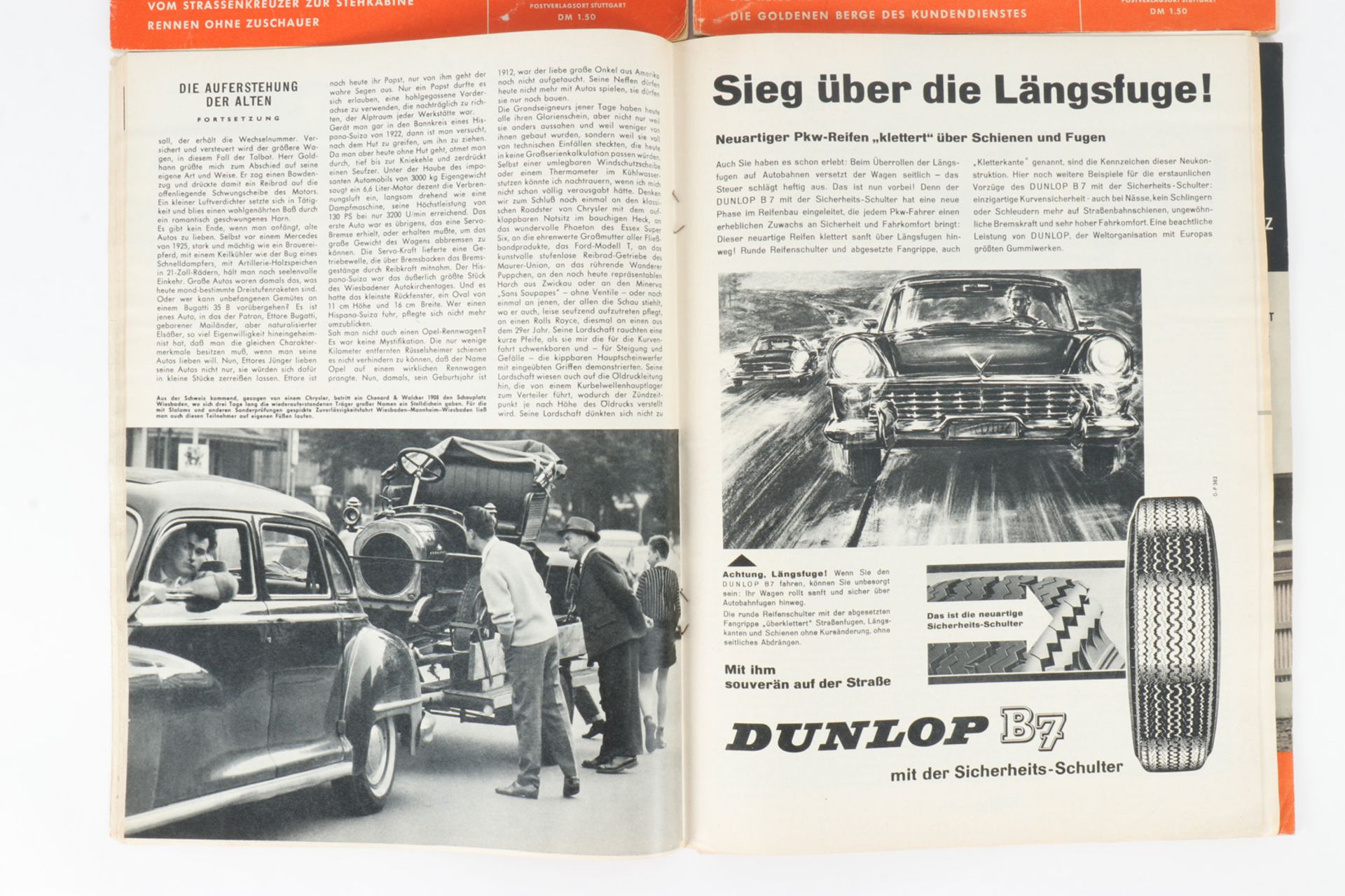 4 Hefte ”Auto/Motor und Sport” 1959/60 - Bild 2 aus 2