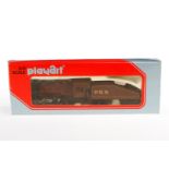 Playart B-Schlepptenderlok "17 PRR" H-608 PY, S H0, braun/schwarz, LS, Alterungs- und