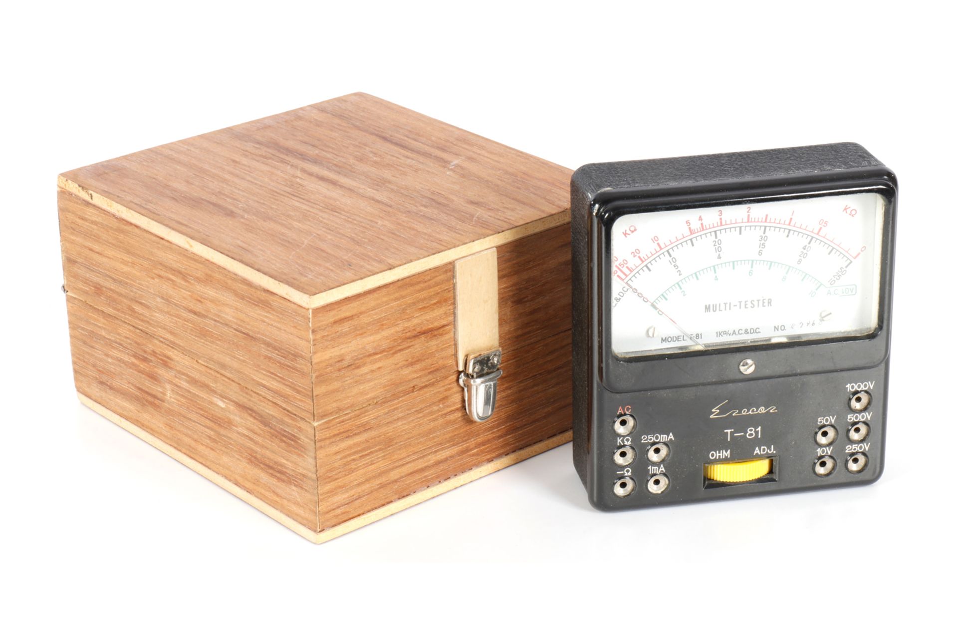 Multimeter in Holzbox