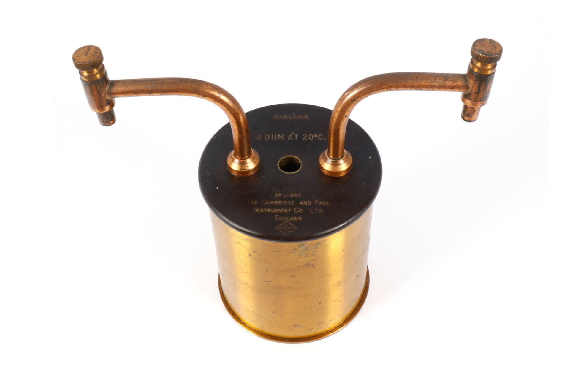 Ohmmeter „The Cambridge and Paul Instrument Co., England und ein Präzisions Volt/Amperemeter