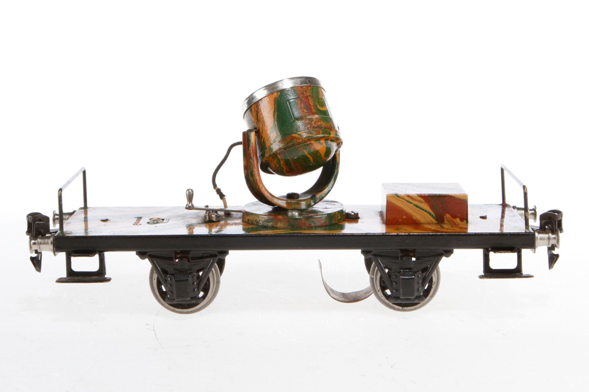 Märklin Scheinwerferwagen 1959, S 1, Mimikry HL, LS und gealterter Lack, L 24, sonst noch Z 2