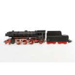 Märklin 1-C-1 Schlepptenderlok "23 014" 3005, S H0, schwarz, LS, Alterungs- und Gebrauchsspuren,