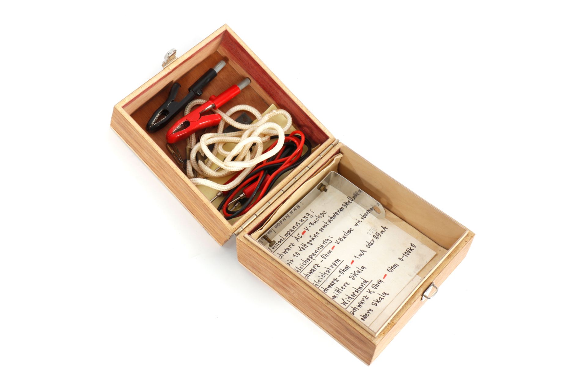 Multimeter in Holzbox - Bild 2 aus 2
