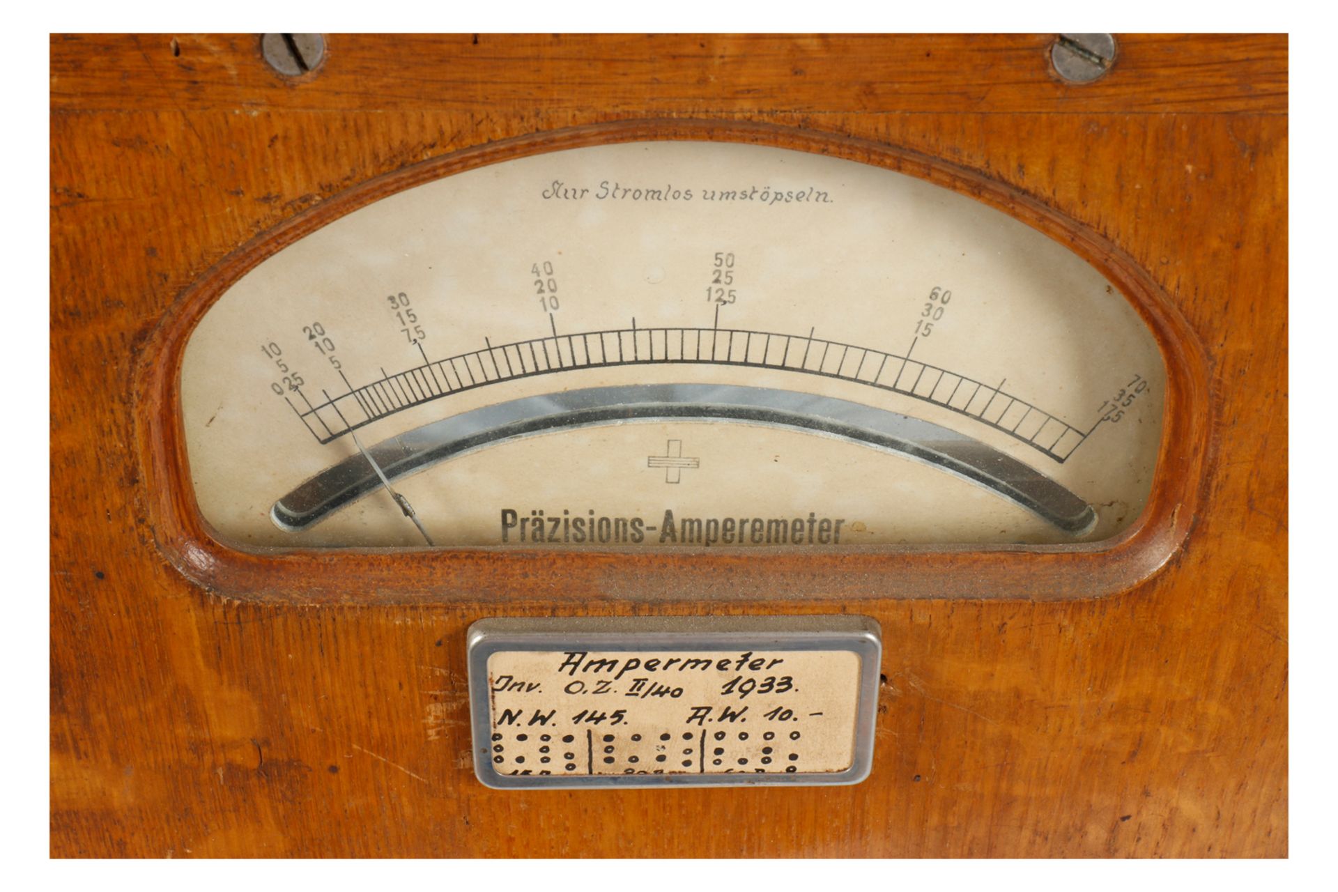 Fünf Messgeräte, Volt-Amperemeter, eines in Transportkiste mit Regelwiderstand - Bild 2 aus 22