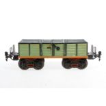 Märklin offener Güterwagen 1845, S 1, HL, mit 2x 2 DTH, Ausbesserungen im Schwarzbereich, LS und