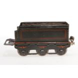 Märklin Tender E 1049, S 1, schwarz, je 1 Fremdbohrung mit Anschluss in Stirnseiten, LS tw