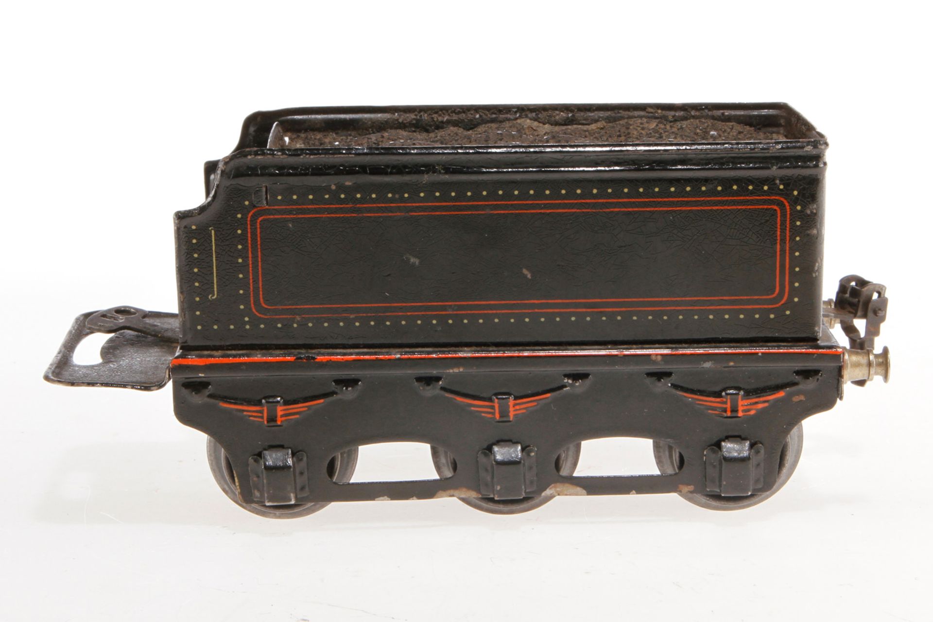 Märklin Tender E 1049, S 1, schwarz, je 1 Fremdbohrung mit Anschluss in Stirnseiten, LS tw