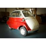 Oldtimer Kleinwagen BMW Isetta 250 464388 PS 12/5800, ccm 245, 2 Sitzplätze, 01.07.1960, Faltdach,