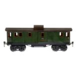 Märklin Gepäckwagen 1889, S 1, CL, mit 2 ST und 4 AT, LS tw ausgeb., Schwarzbereich nachlackiert,