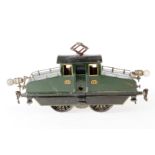 Märklin Vollbahnlok V 13021, S 1, elektr., grün, mit je 2 el. bel. Stirnlampen, LS und gealterter