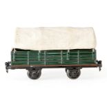 Märklin Planewagen, S 1, HL, LS tw ausgeb., gealterter Lack, L 24,5, Z 2-3