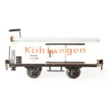 Märklin Kühlwagen 1987, S 1, HL, mit BRHh und 2 ST, LS und gealterter Lack, L 24, Z 2-3