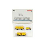 Märklin Wagen-Set “Bananentransport“ 4876, S H0, komplett, Alterungsspuren, OK, Z 2