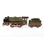 Märklin B-Dampflok R 66/12921, S 1, elektr., olivgrün/schwarz, mit Tender, kW und 2 el. bel.