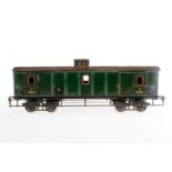 Märklin Gepäckwagen 2995, S 1, HL, mit 4 ST, Gussrädern und 4 kleine DTH, ohne Fahnen, 2 lange