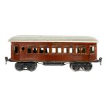 Märklin Mitropa Speisewagen 1886, S 1, CL, mit 4 AT, LS und gealterter Lack, L 33, Z 3