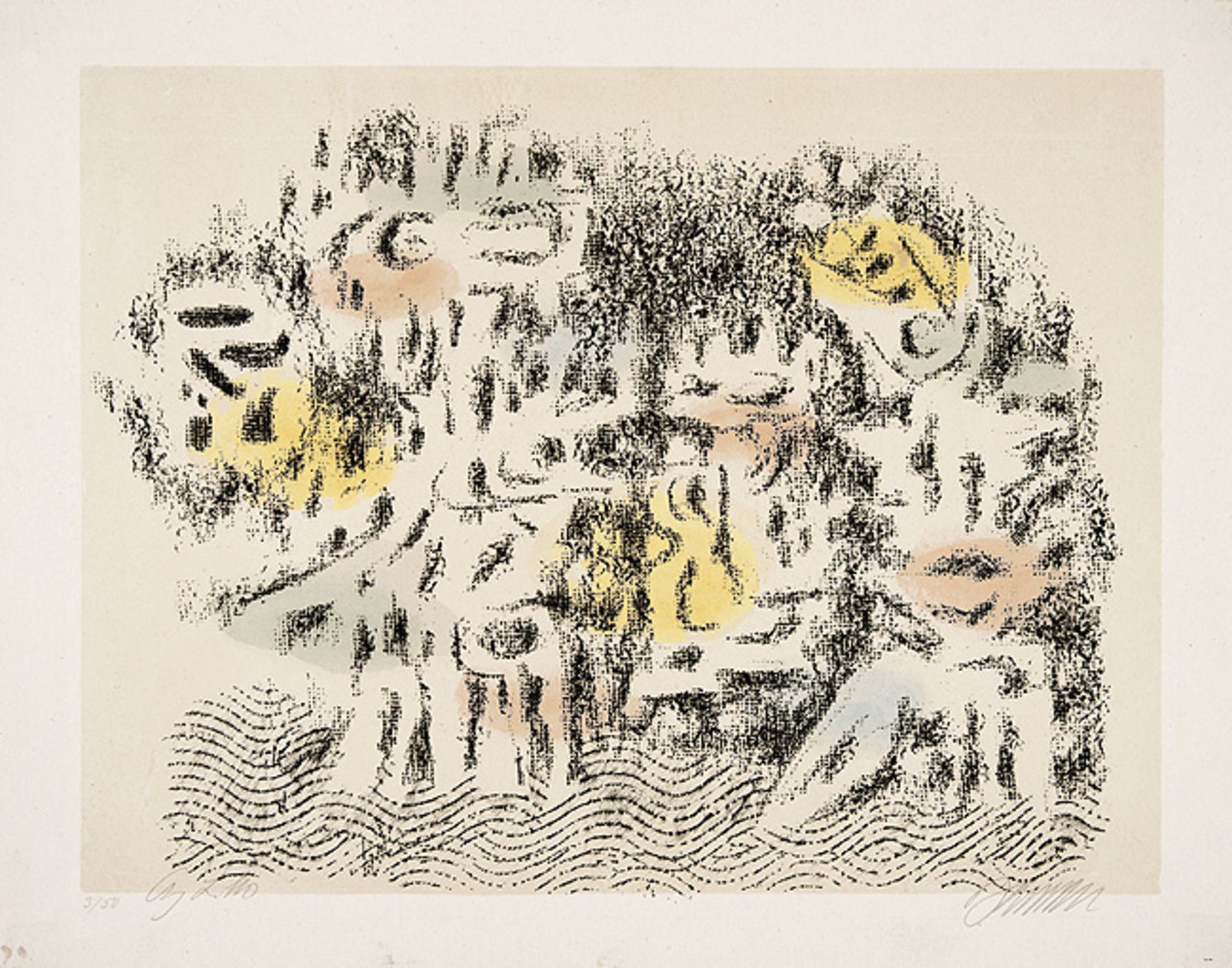 Willi Baumeister. Graphische Figurationen. - Image 11 of 11