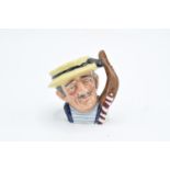 Miniature Royal Doulton character jug Gondolier D6595